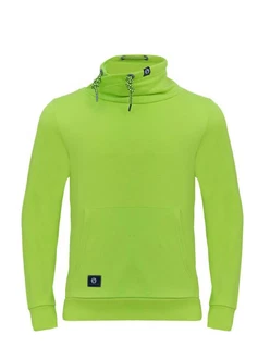 Schietwetter Rundhalspullover Herren Sweater Kjell von Koje Grün/Neonfarben