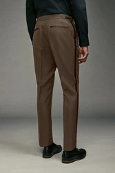 Next Smokinghose Slim Fit (1-tlg) Khaki
