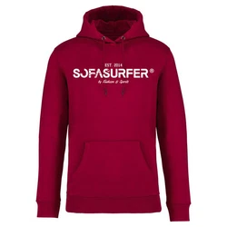 Sofasurfer Hoodie Rosa/Lila/Dunkelrot/Rot