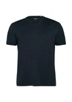 s.Oliver T-Shirt mit V-Ausschnitt und Logo-Print Artwork 
