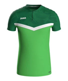 Jako T-Shirt Iconic Polo Grün/Neonfarben/Dunkelgrün