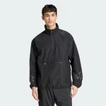 adidas Sportswear Future Icons 3-Streifen Woven Half-Zip Sweatshirt Schwarz/Dunkelblau/Dunkelgrau