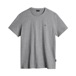 Napapijri T-Shirt SALIS (1-tlg) Grau/Hellgrau/Dunkelgrau