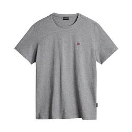 T-Shirt NP0A4H8DR fr Herren mit gestickter norwegischer Flagge auf der Brust