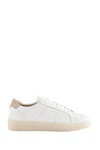 Next Signature Turnschuhe aus Leder Sneaker Weiß/Creme/Beige