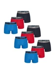 Phil & Co. Retro Pants Jersey Core Unterhose enger Schnitt 5-Piece-Cut Dunkelblau/Rot/Blau