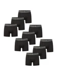 Phil & Co. Retro Pants Jersey Core Unterhose enger Schnitt 5-Piece-Cut Schwarz/Dunkelgrau/Grau