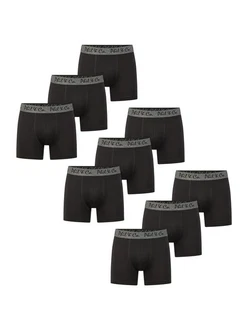 Phil & Co. Retro Pants Jersey Core Unterhose enger Schnitt 5-Piece-Cut Schwarz/Dunkelgrau/Grau Phil & Co. Retro Pants Jersey Core Unterhose enger Schnitt 5-Piece-Cut Schwarz/Dunkelgrau/Grau