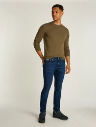Calvin Klein Jeans Slim Taper Jeans Blau