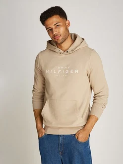 Hoodie Tommy Hilfiger Tommy Hilfiger Hoody mit Logo grn (sandalwood) Hoodie Tommy Hilfiger Tommy Hilfiger Hoody mit Logo grn (sandalwood)