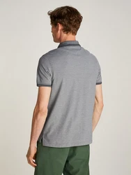 Tommy Hilfiger Poloshirt OXFORD TWO TONE REG POLO desert sky/wei