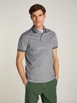 Tommy Hilfiger Poloshirt OXFORD TWO TONE REG POLO desert sky/wei