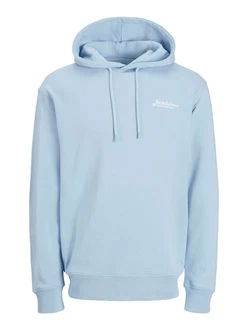 JACK & JONES Sweatshirt 'JJBEAU' Hellblau/Blau JACK & JONES Sweatshirt 'JJBEAU' Hellblau/Blau