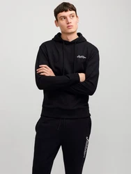 JACK & JONES Sweatshirt 'JJBEAU' Schwarz/Hellblau