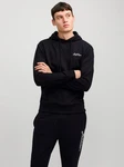 JACK & JONES Sweatshirt 'JJBEAU' Schwarz/Hellblau