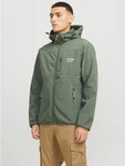 JACK & JONES Jacke 'JJTheo' Dunkelgrün/Grün