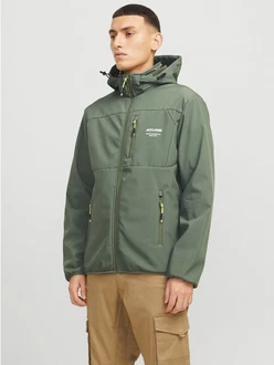 JACK & JONES Jacke 'JJTheo' Dunkelgrün/Grün JACK & JONES Jacke 'JJTheo' Dunkelgrün/Grün