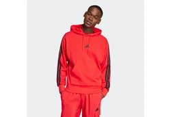 adidas Sportswear Kapuzensweatshirt 3S FT HD Rot