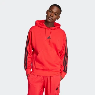 adidas Sportswear Kapuzensweatshirt 3S FT HD Rot
