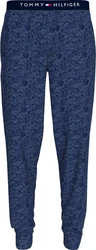 Tommy Hilfiger Underwear Pyjamahose Jersey PJ Pant Cuffed mit Logobund Dunkelblau/Grau/Dunkelgrau/Blau/Hellgrau