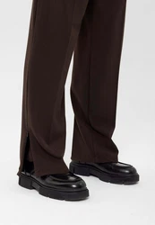 Antioch 7/8-Strandhose Plated Baggy Pant Dunkelbraun/Braun/Dunkelrot