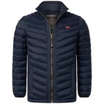 Geographical Norway Winter Steppjacke Outdoorjacke CARL Dunkelblau/Hellblau
