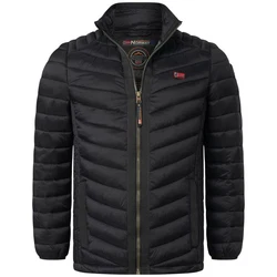 Geographical Norway Winter Steppjacke Outdoorjacke CARL Schwarz/Dunkelgrün