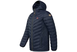 Geographical Norway Winter Steppjacke Outdoorjacke CARL Dunkelblau/Hellblau