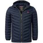 Geographical Norway Winter Steppjacke Outdoorjacke CARL Dunkelblau/Hellblau