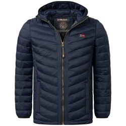 Geographical Norway Winter Steppjacke Outdoorjacke CARL Dunkelblau/Hellblau