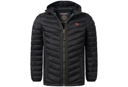 Geographical Norway Winter Steppjacke Outdoorjacke CARL Schwarz/Dunkelgrün