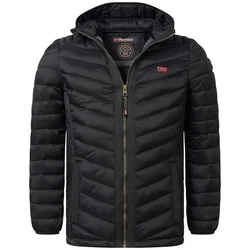 Geographical Norway Winter Steppjacke Outdoorjacke CARL Schwarz/Dunkelgrün