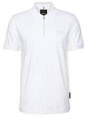 BOSS Poloshirt H-Paras 71_PS Porsche x BOSS Capsule Weiß/Creme/Grau/Dunkelblau