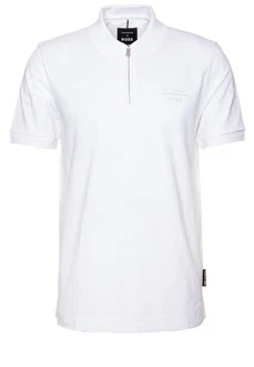 BOSS Poloshirt H-Paras 71_PS Porsche x BOSS Capsule Weiß/Creme/Grau/Dunkelblau