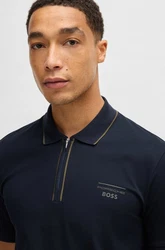 BOSS Poloshirt H-Paras 71_PS Porsche x BOSS Capsule Dunkelblau/Blau