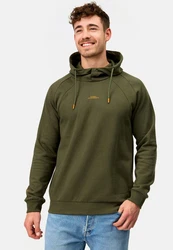 Indicode Kapuzenpullover INVir Dunkelgrün
