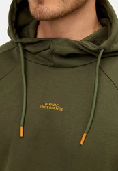 Indicode Kapuzenpullover INVir Dunkelgrün