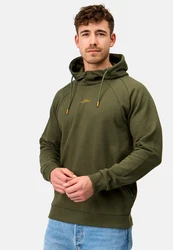 Indicode Kapuzenpullover INVir Dunkelgrün