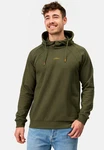 Indicode Kapuzenpullover INVir Dunkelgrün