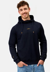 Indicode Kapuzenpullover INVir Dunkelblau