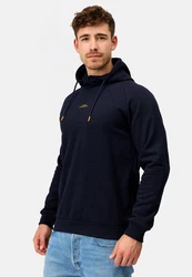 Indicode Kapuzenpullover INVir Dunkelblau