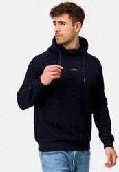 Indicode Kapuzenpullover INVir Dunkelblau