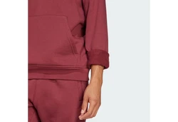 ADIDAS ORIGINALS Sweatshirt Essentials TREFOIL ESSENTIALS HOODIE Bordeaux/Dunkelrot/Rot