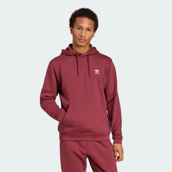 ADIDAS ORIGINALS Sweatshirt Essentials TREFOIL ESSENTIALS HOODIE Bordeaux/Dunkelrot/Rot