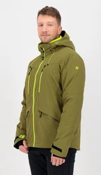 Killtec Skijacke KSW 74 CS MEN SKI JACKET Dunkelgrün/Neonfarben/Grün
