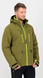 Killtec Skijacke KSW 74 CS MEN SKI JACKET Dunkelgrün/Neonfarben/Grün