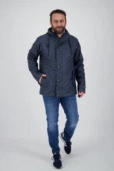 DEPROC Active Regenjacke ANKERGLUT Dunkelblau/Blau