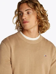 Tommy Jeans Rundhalspullover TJM SLIM ESSENTIAL LIGHT SWEATER 