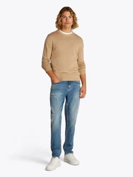 Tommy Jeans Rundhalspullover TJM SLIM ESSENTIAL LIGHT SWEATER 