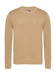 Tommy Jeans Rundhalspullover TJM SLIM ESSENTIAL LIGHT SWEATER 